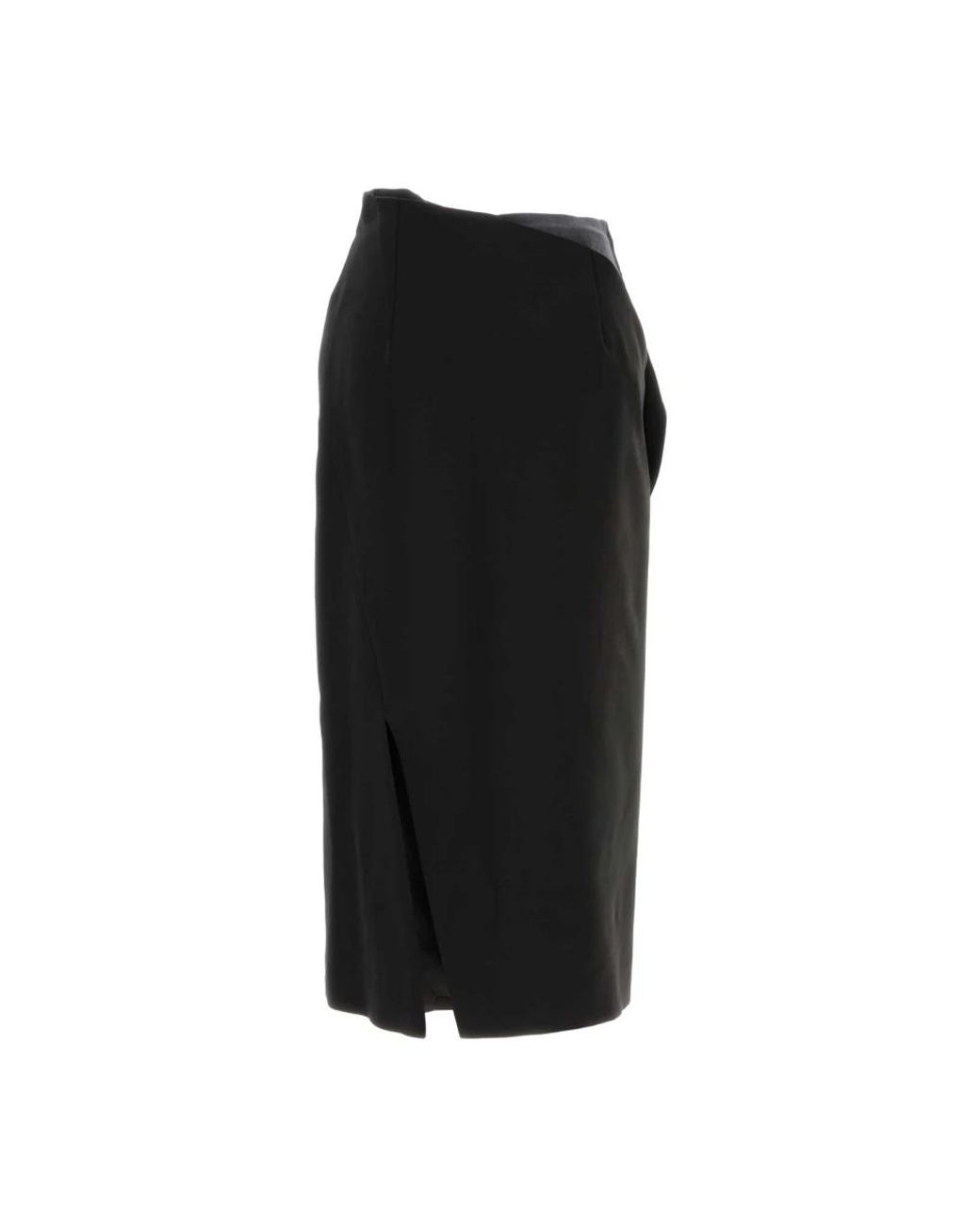 Jil Sander Black Midi Skirts