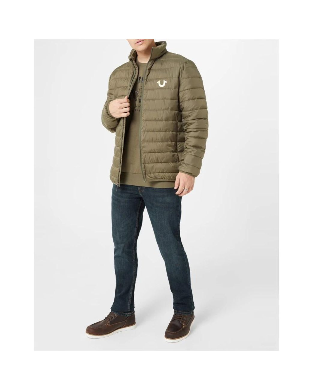 Winter Jackets True Religion pour homme en coloris Green