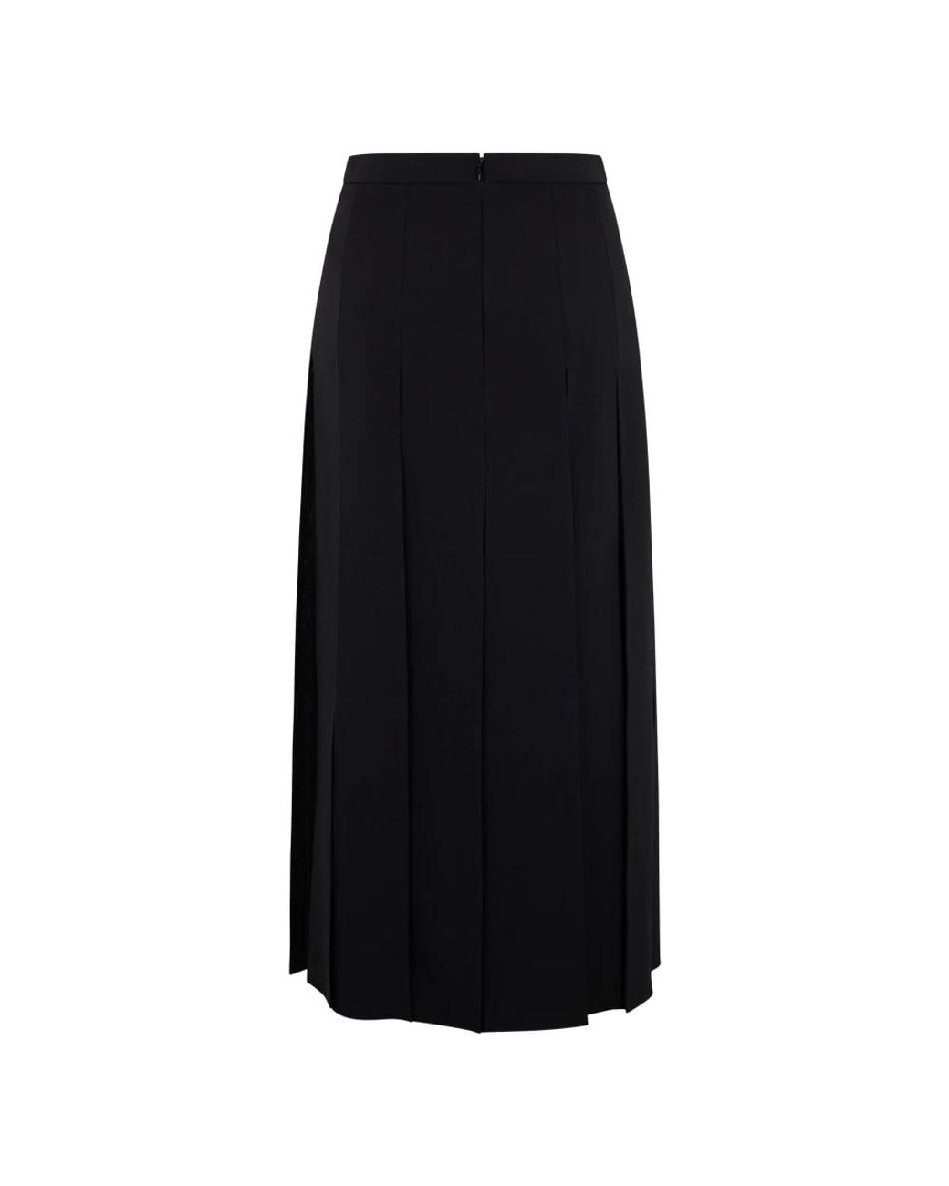 RED Valentino Black Midi Skirts