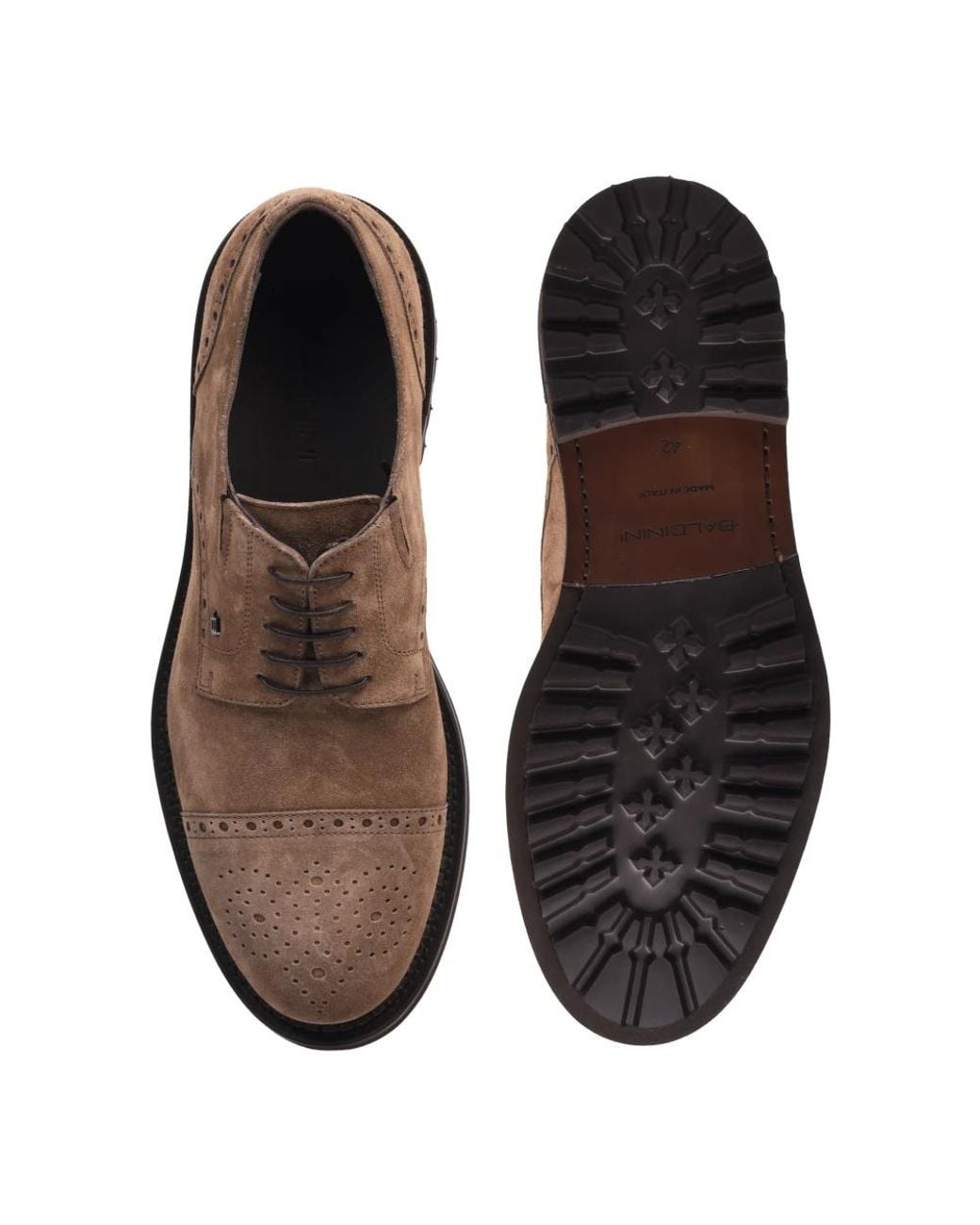 Baldinini Brown Dress Shoes for men