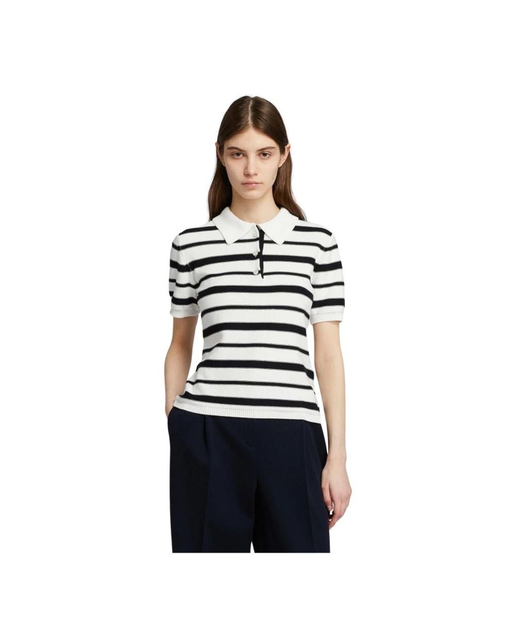 Max Mara White Polo Shirts