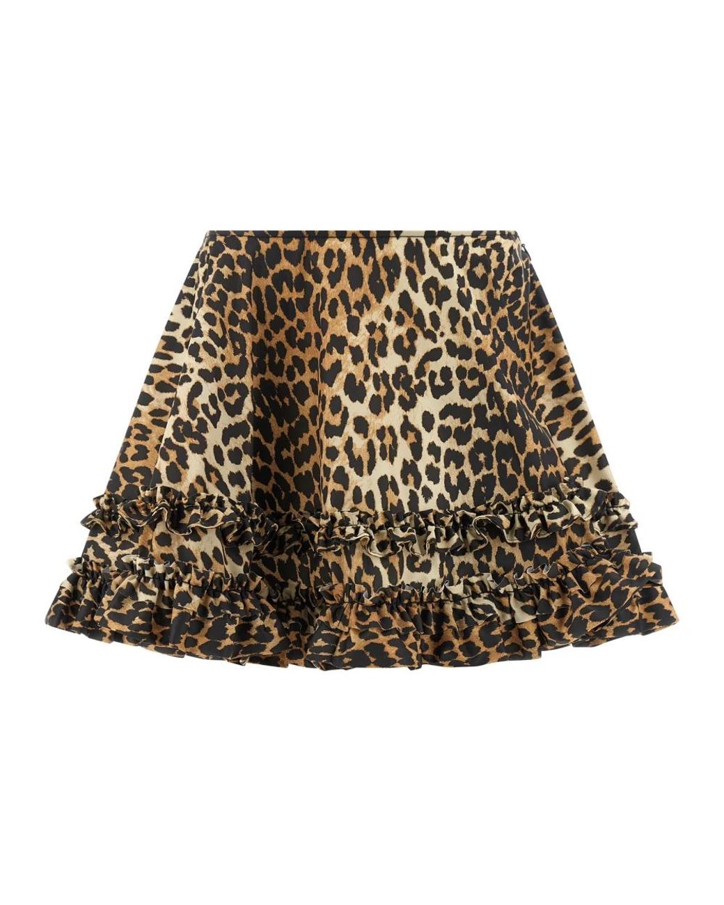 Ganni Brown Short Skirts