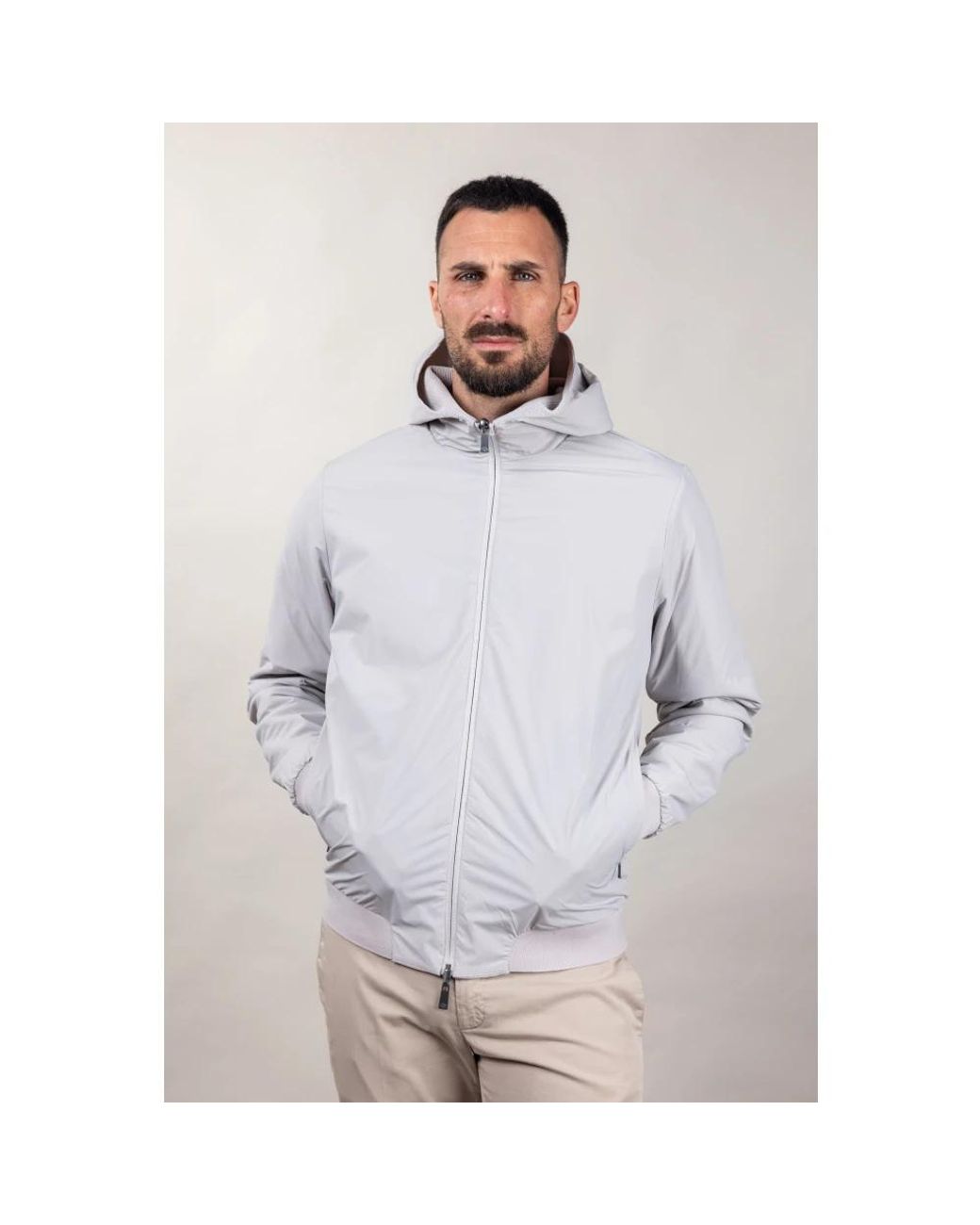 Light Jackets Unity Original de hombre de color Gray