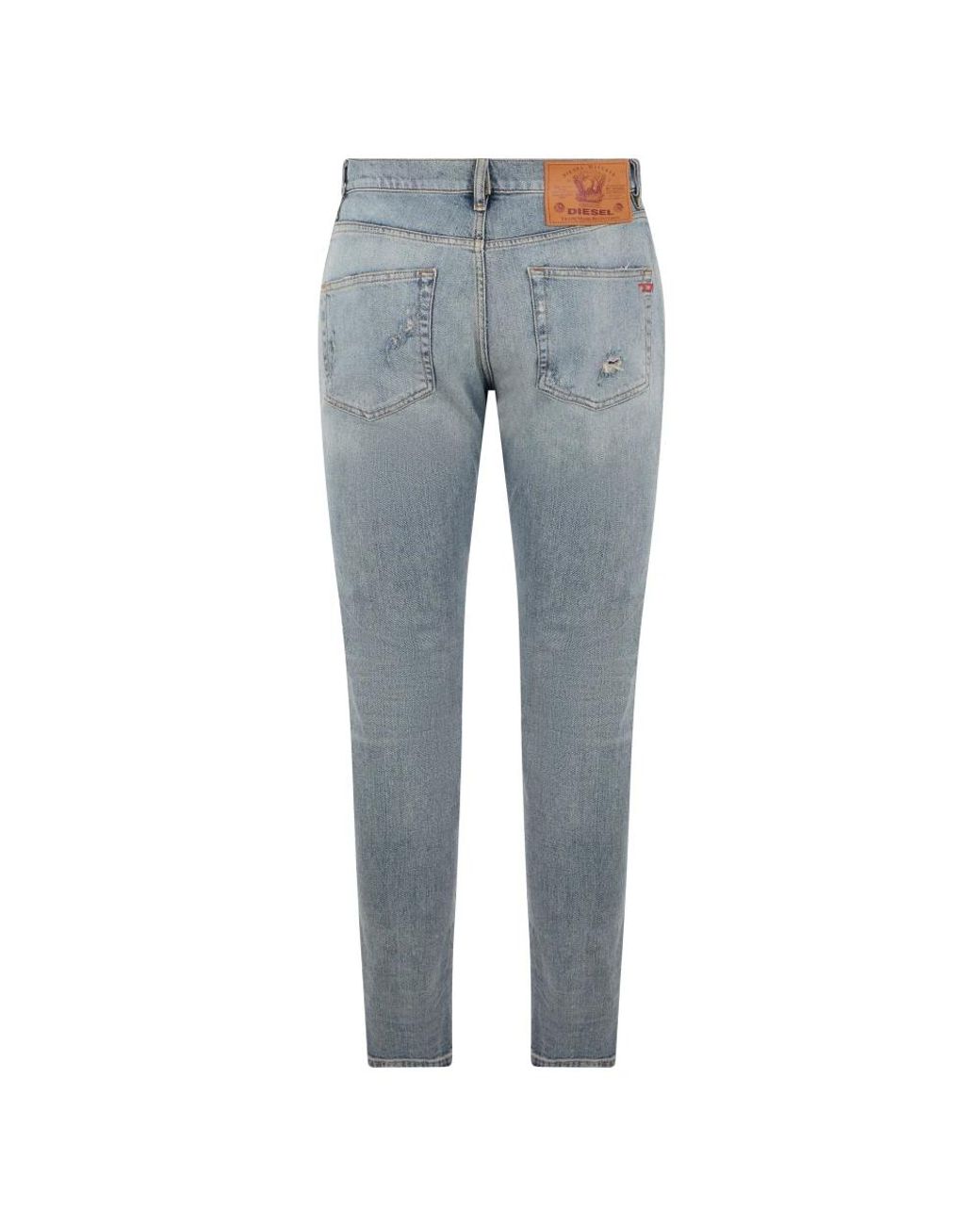 DIESEL Blue Slim-Fit Jeans for men