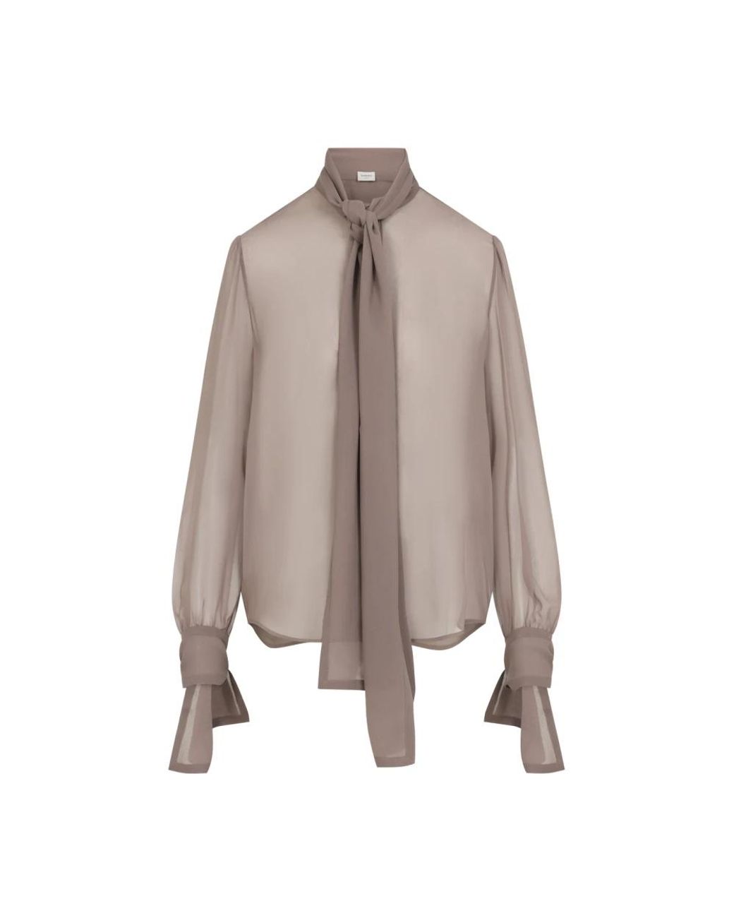 Blouses Saint Laurent de color Brown