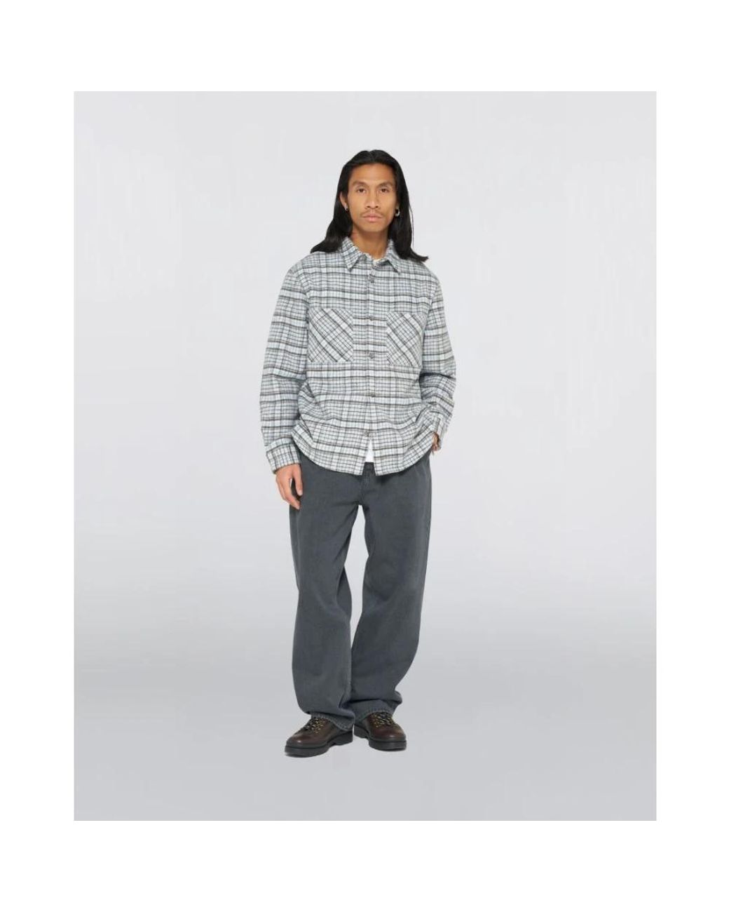 Casual Shirts Edwin pour homme en coloris Gray