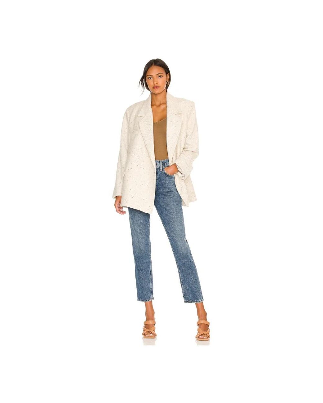 Agolde Blue Cropped Jeans