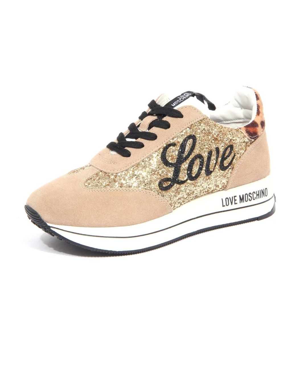 Moschino Natural Sneakers