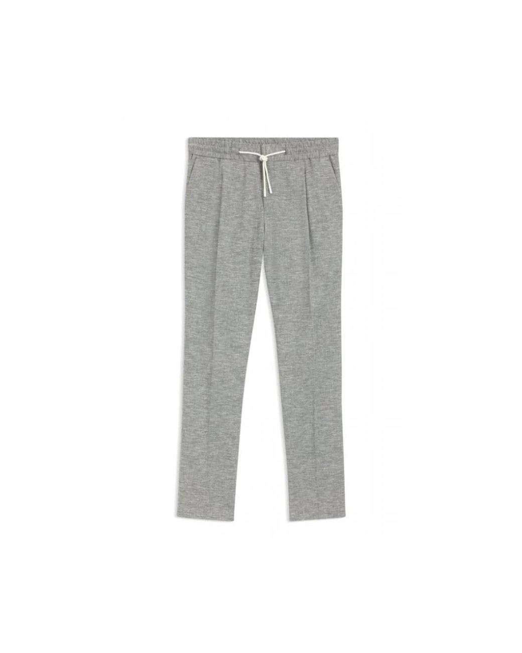 HUGO Gray Slim-Fit Trousers for men