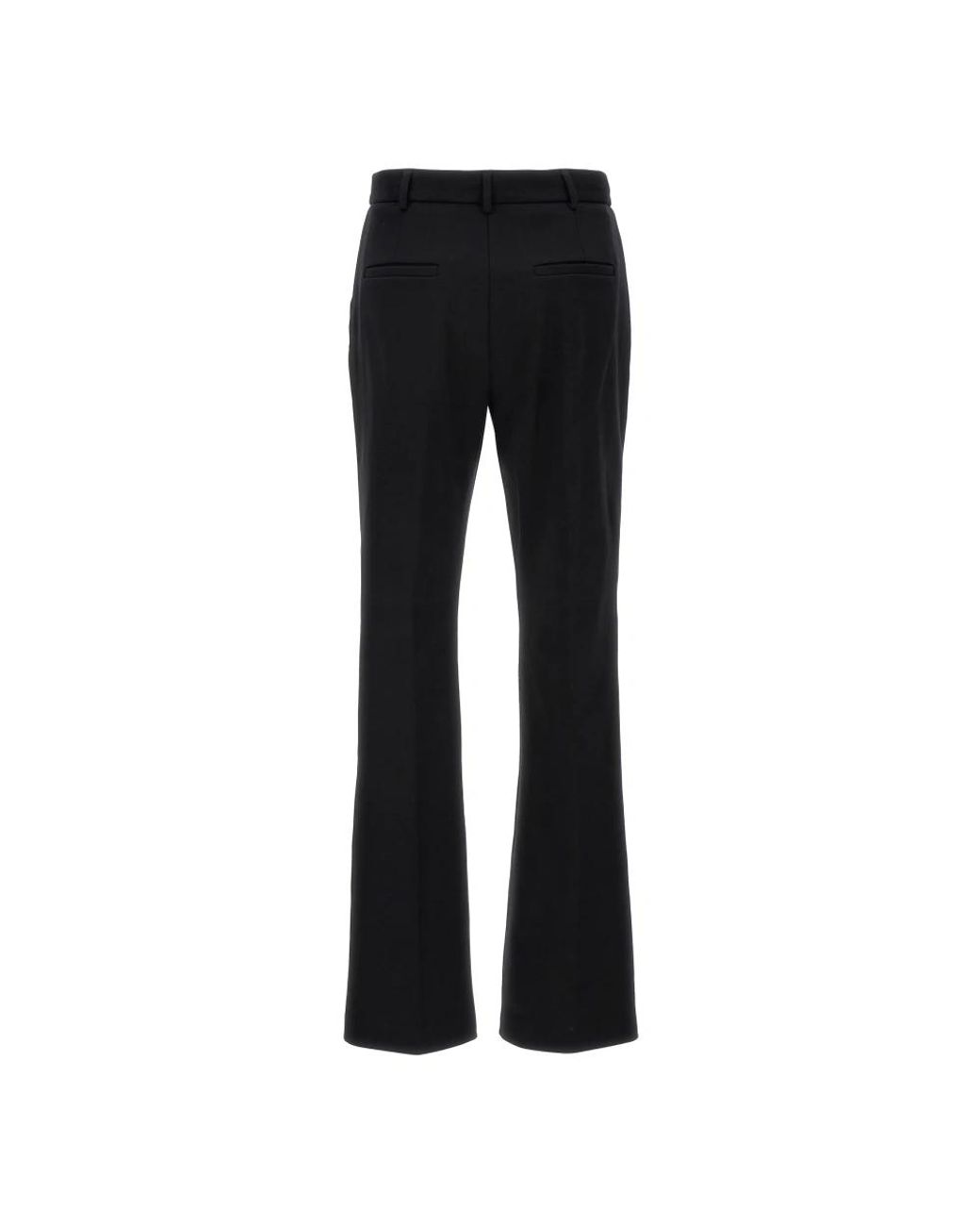 Sportmax Black Wide Trousers