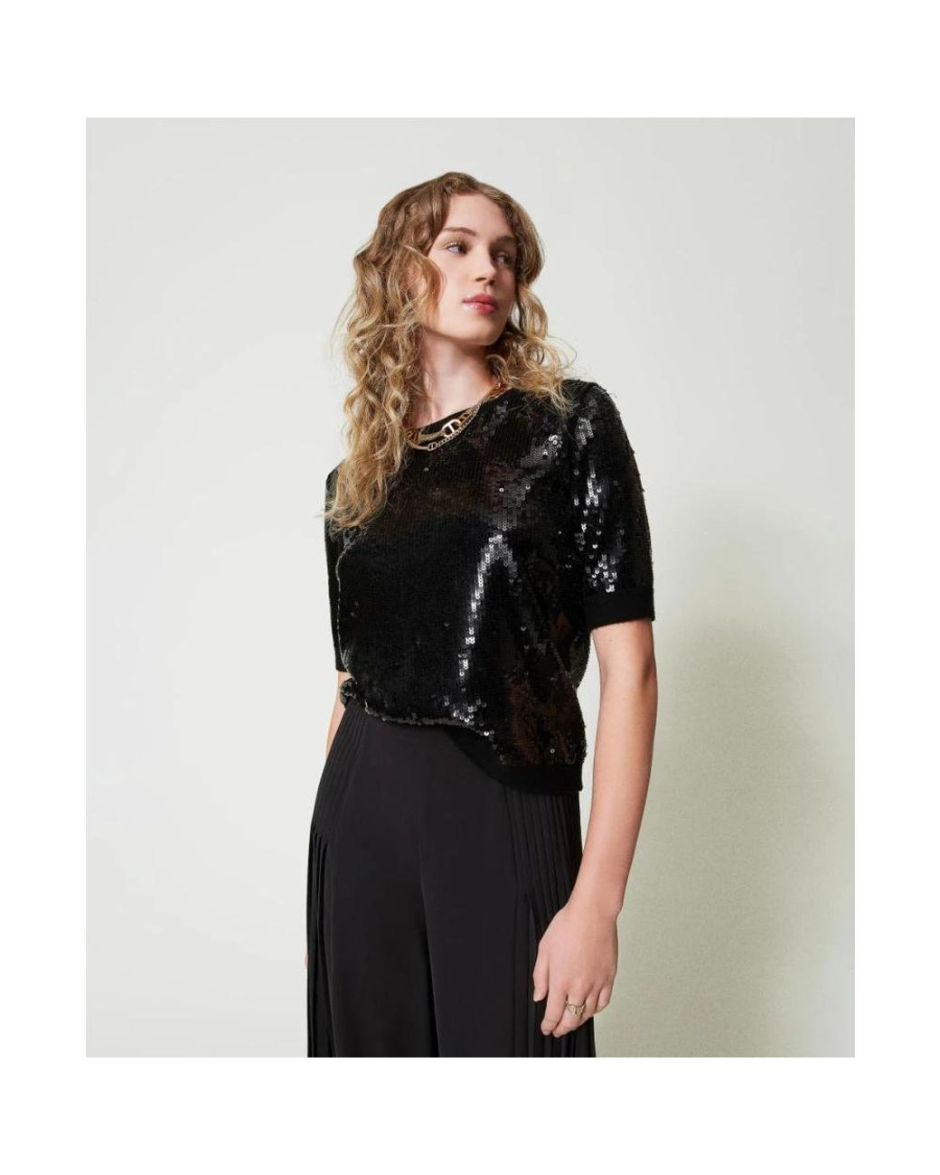 Twinset Black T-Shirts