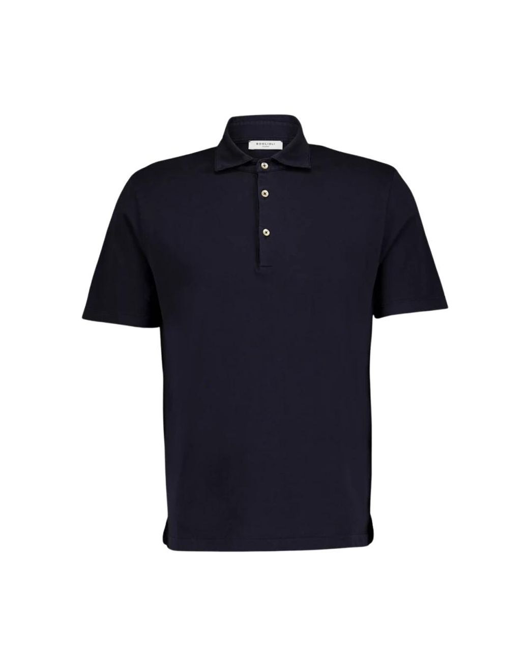 Boglioli Blue Polo Shirts for men