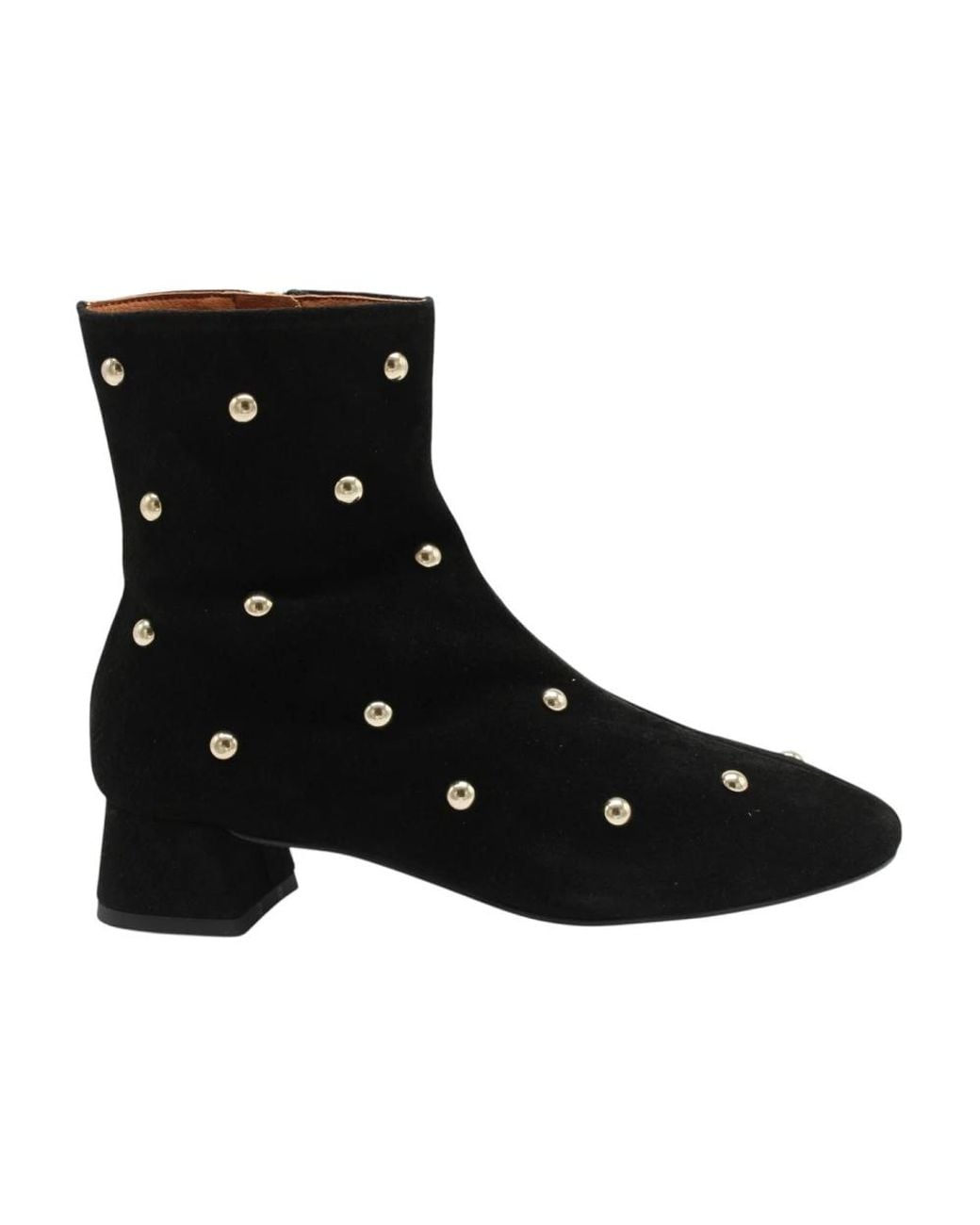 Angel Alarcon Black Heeled Boots