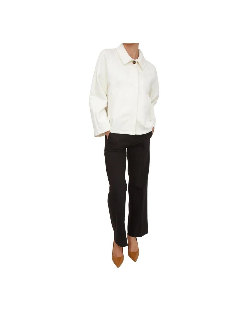 Marella White Light Jackets