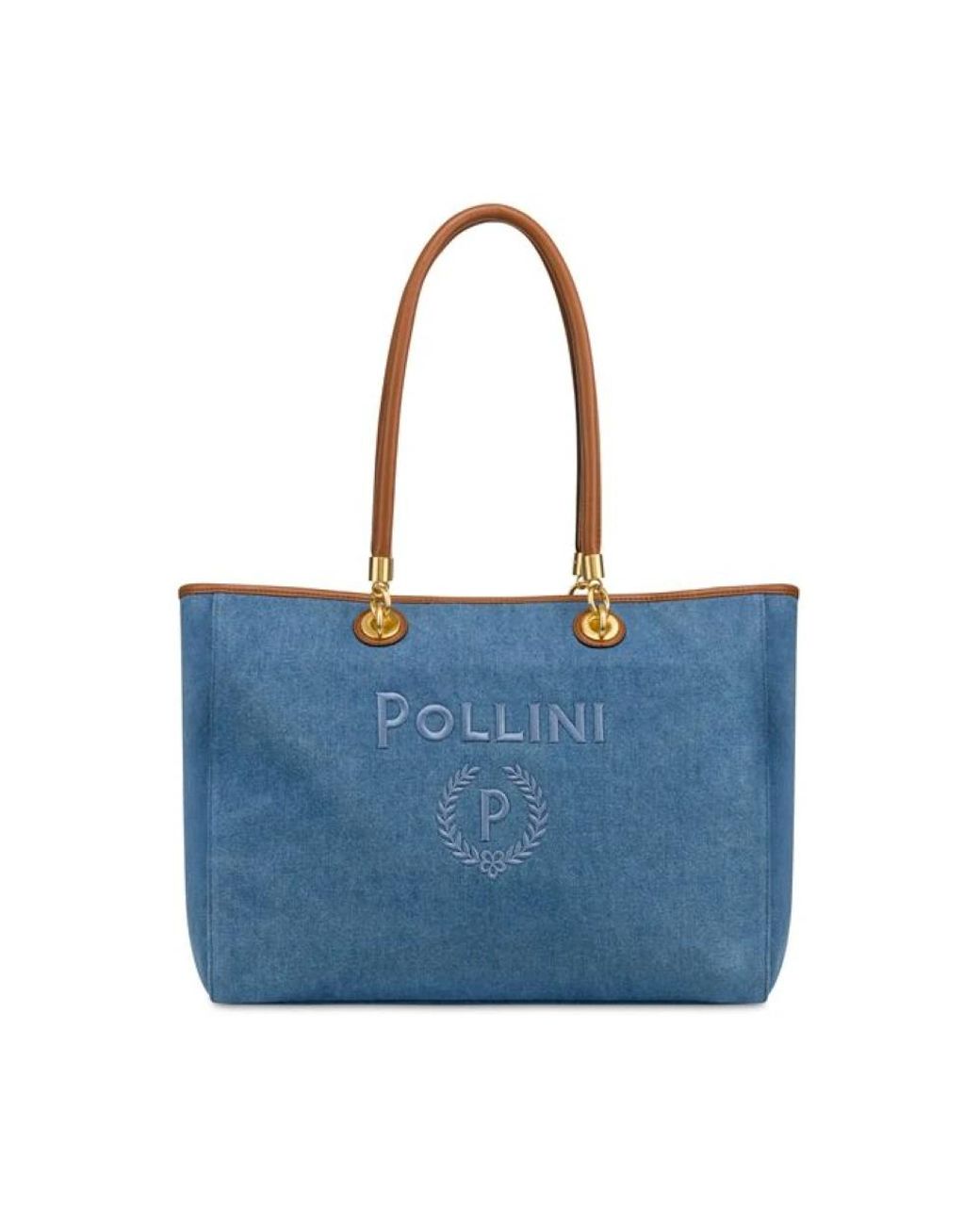 Pollini Blue Shopping Bags