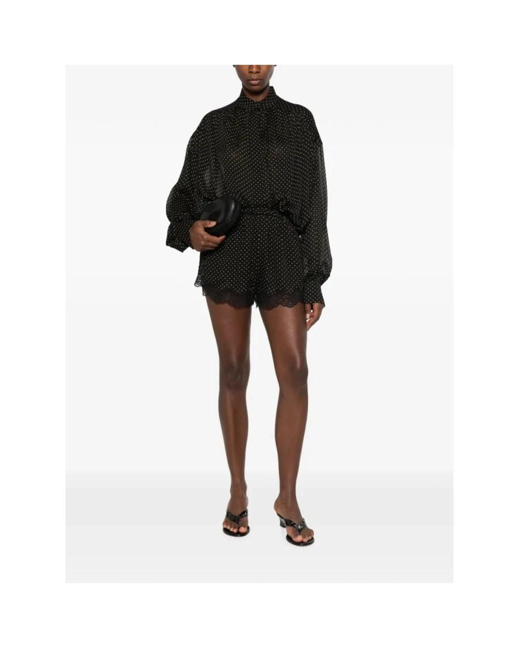 Playsuits ANDAMANE en coloris Black