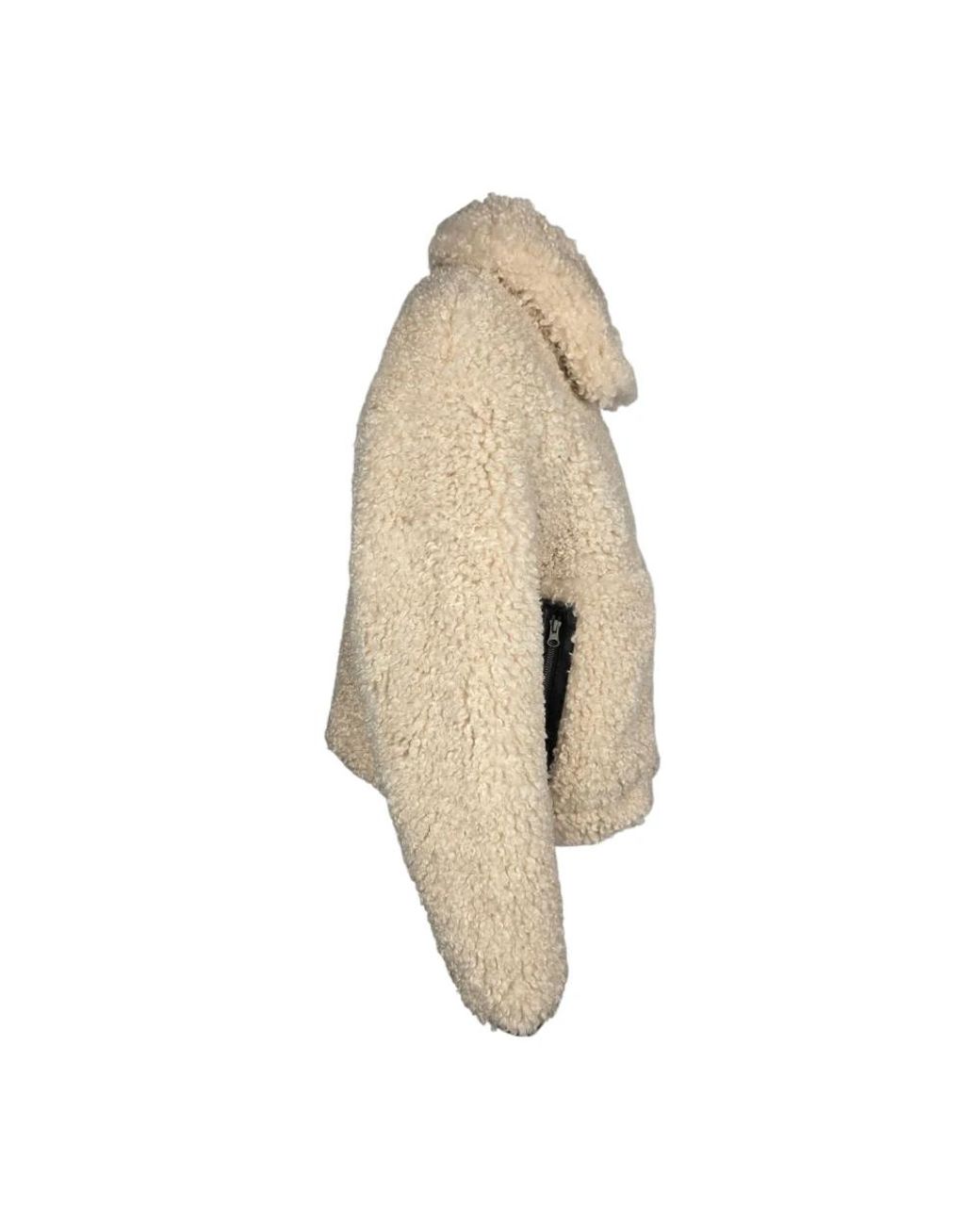 Save The Duck Natural Faux Fur & Shearling Jackets