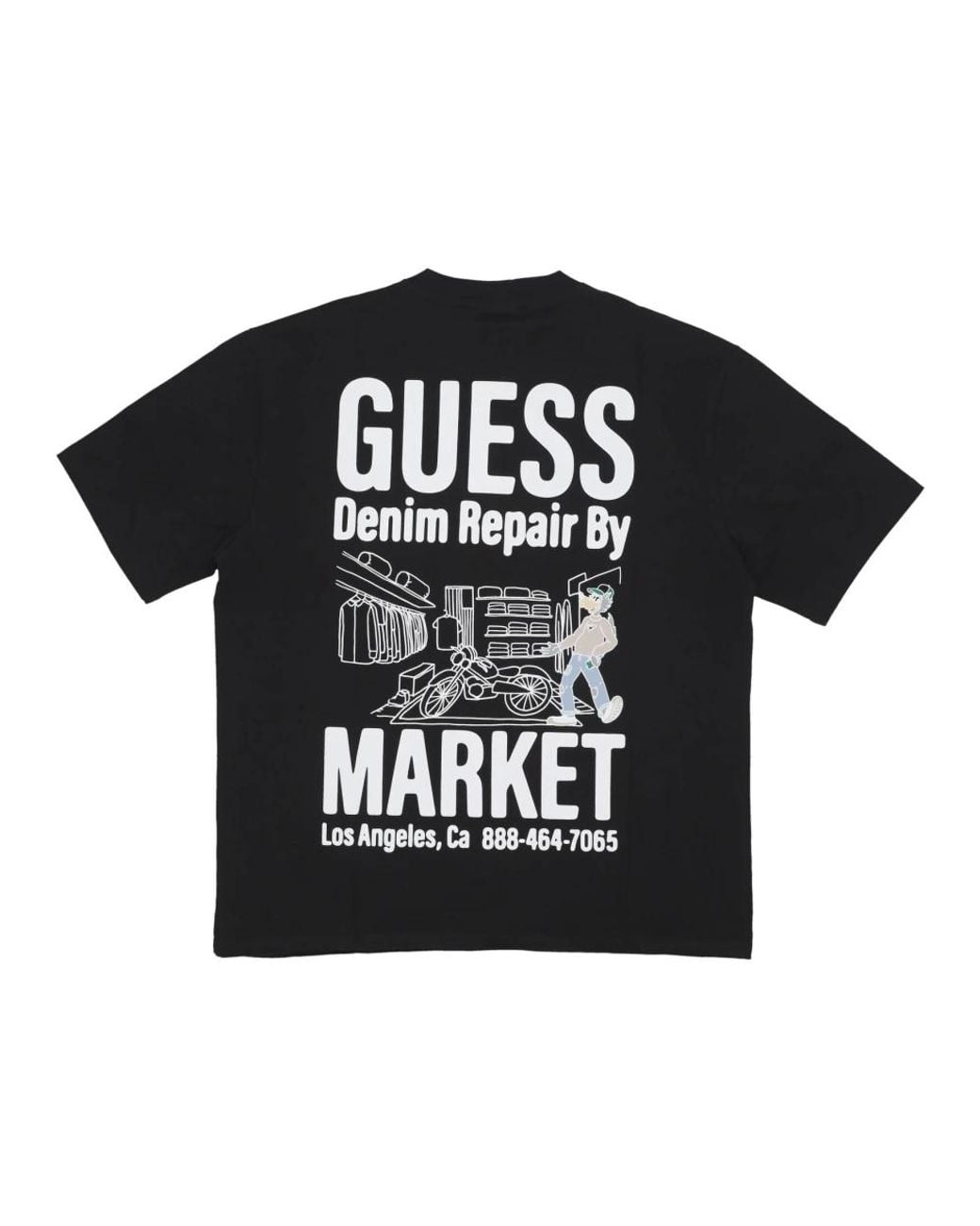 Guess Black T-Shirts for men