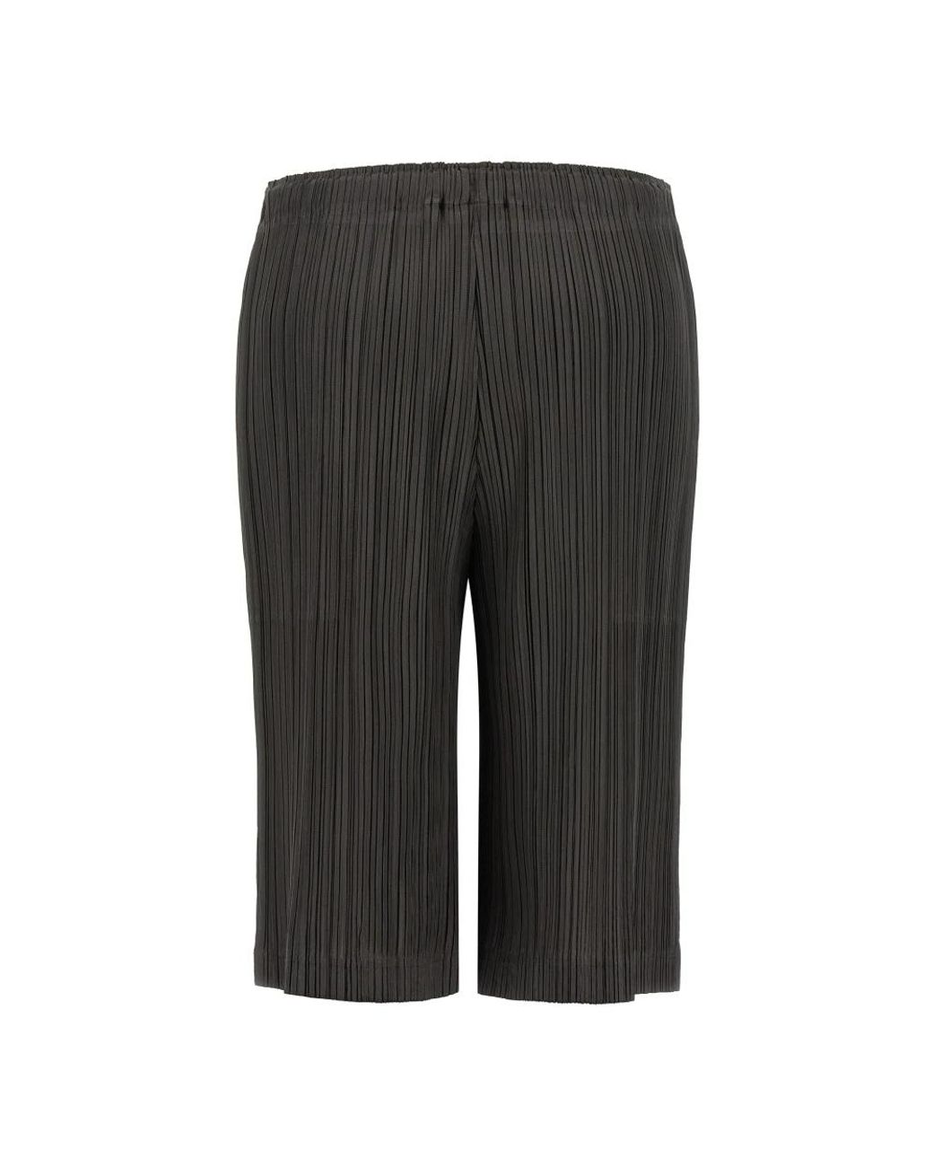 Issey Miyake Gray Bermudas
