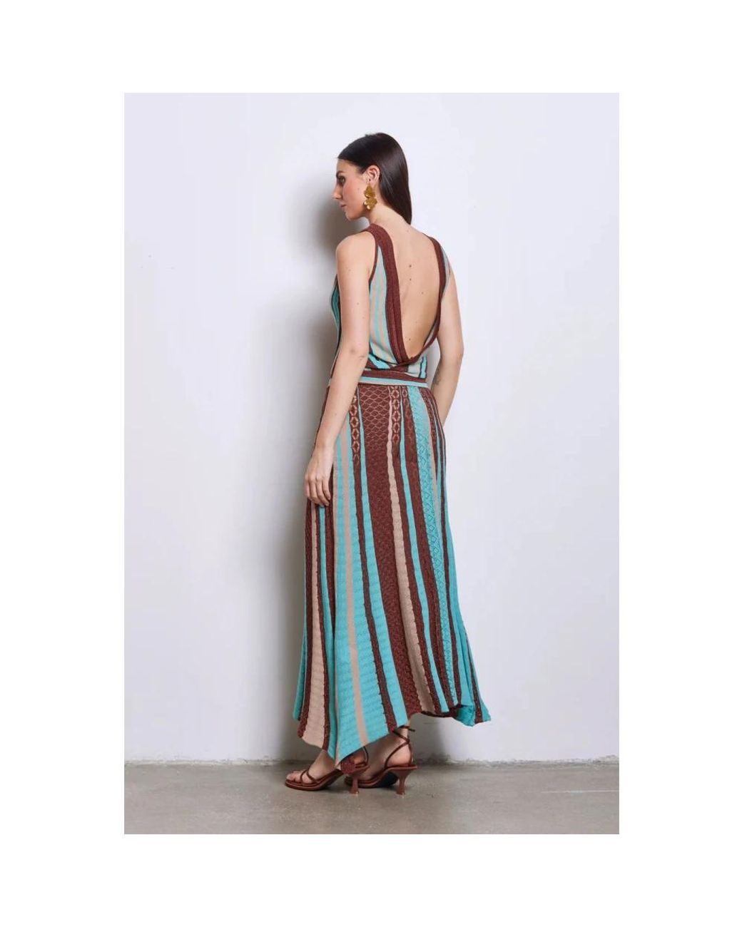 Maxi Dresses Akep en coloris Blue