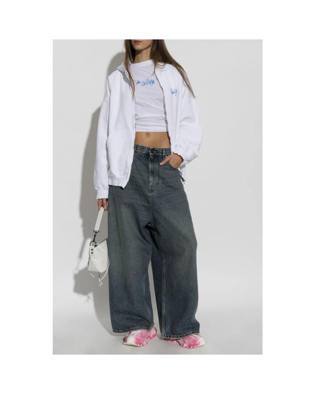 Zip-Throughs Balenciaga de color Blue