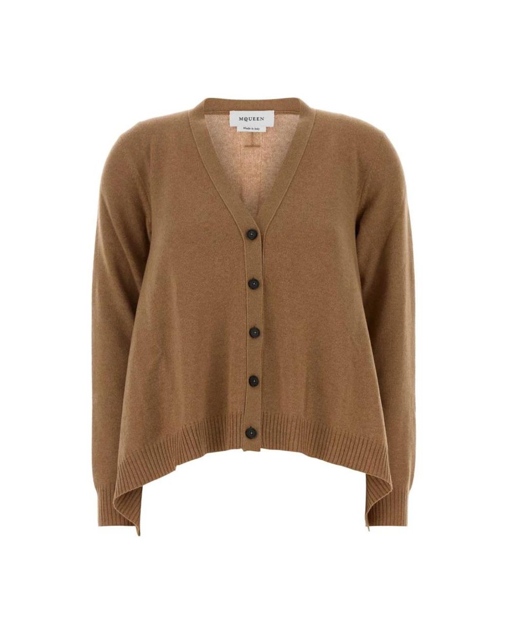 McQueen Brown Cashmere Knitwear