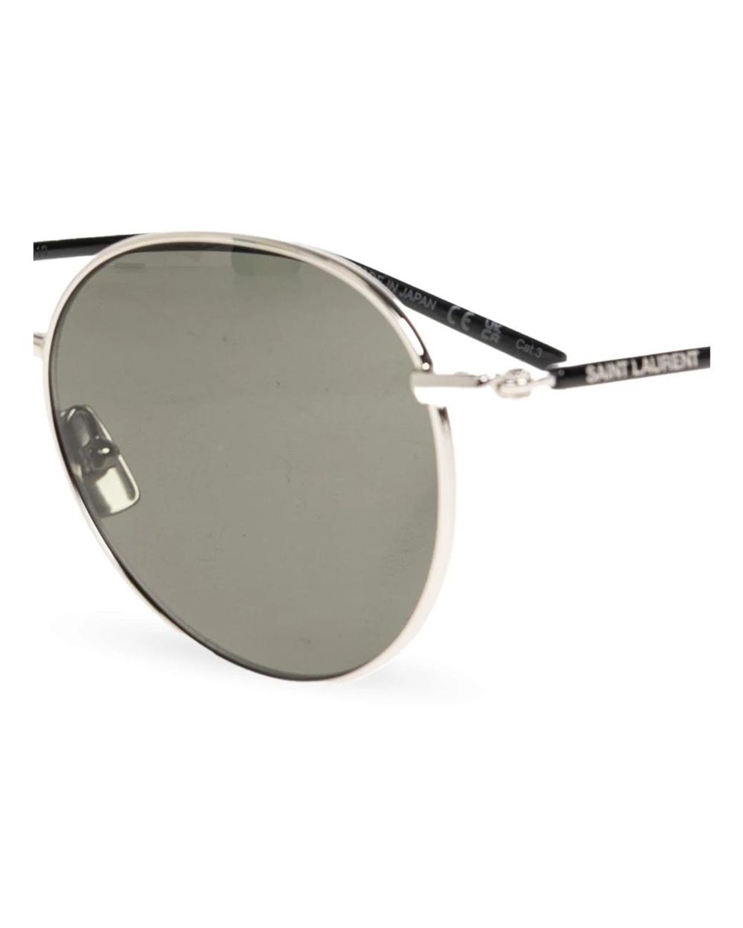 Saint Laurent Gray Sunglasses for men