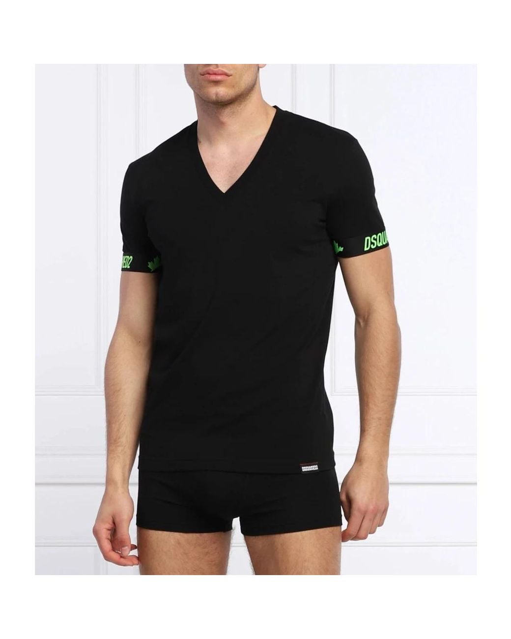 T-Shirts DSquared² de hombre de color Black