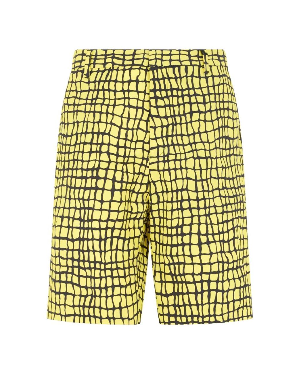 Moschino Yellow Bermudas for men