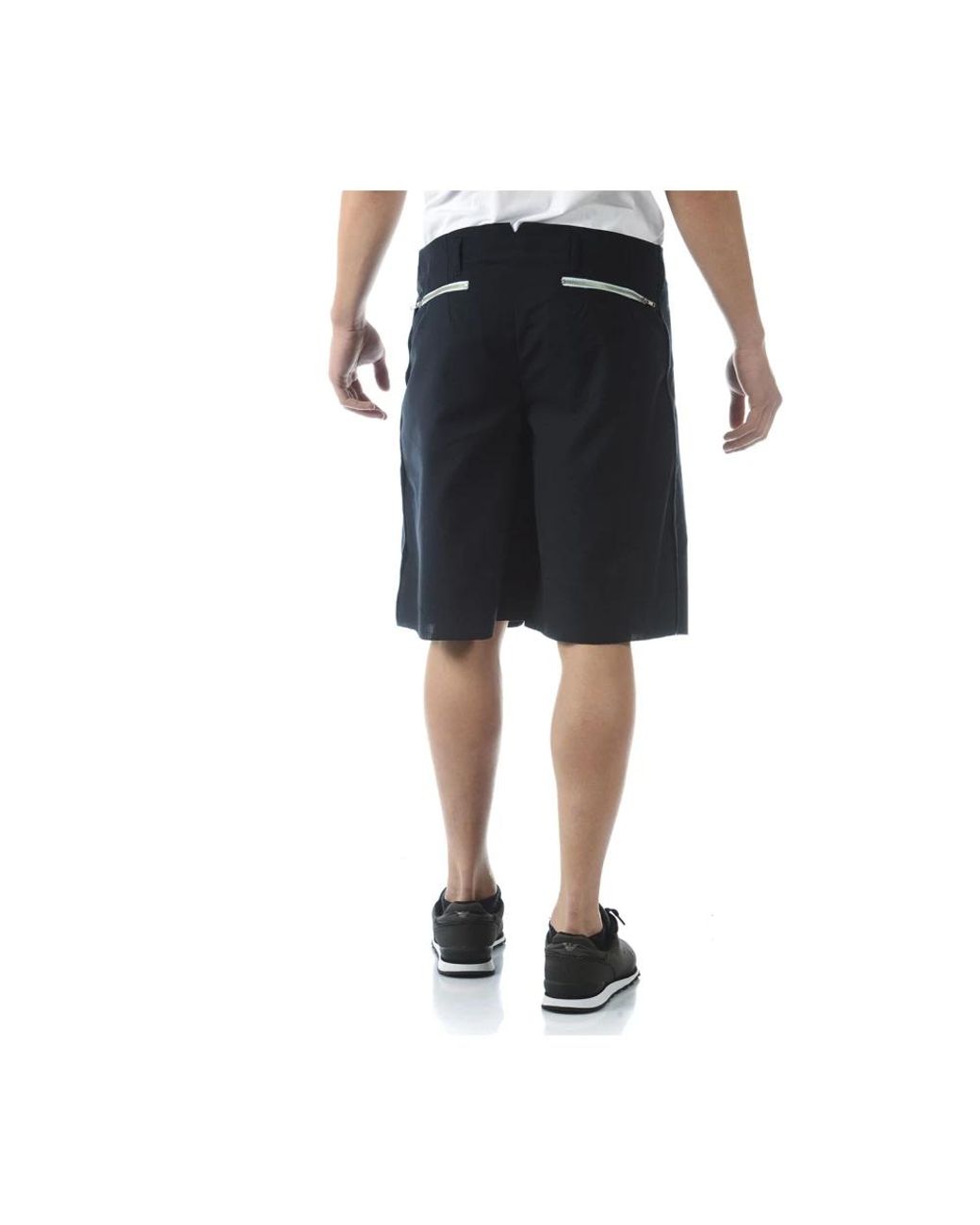 Daniele Alessandrini Black Casual Shorts for men