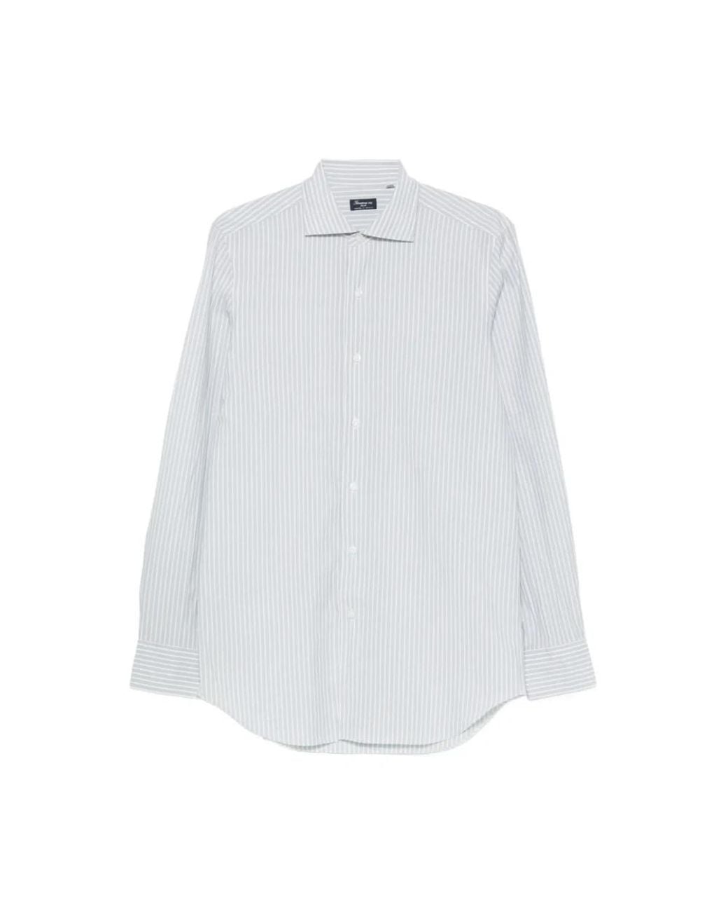 Finamore 1925 White Casual Shirts for men