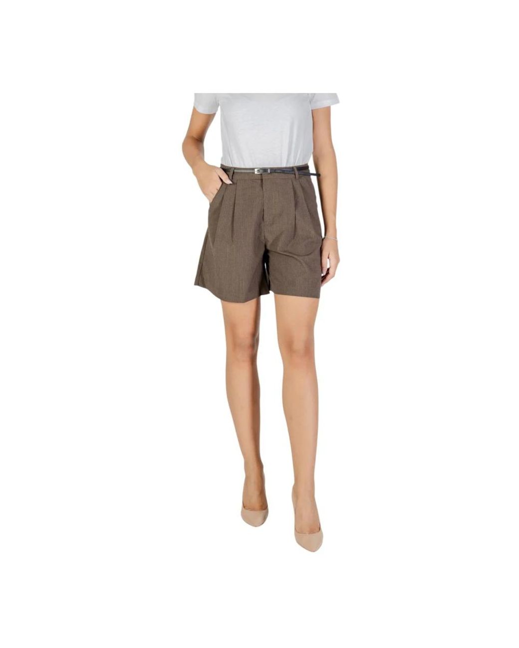 ONLY Gray Casual Shorts