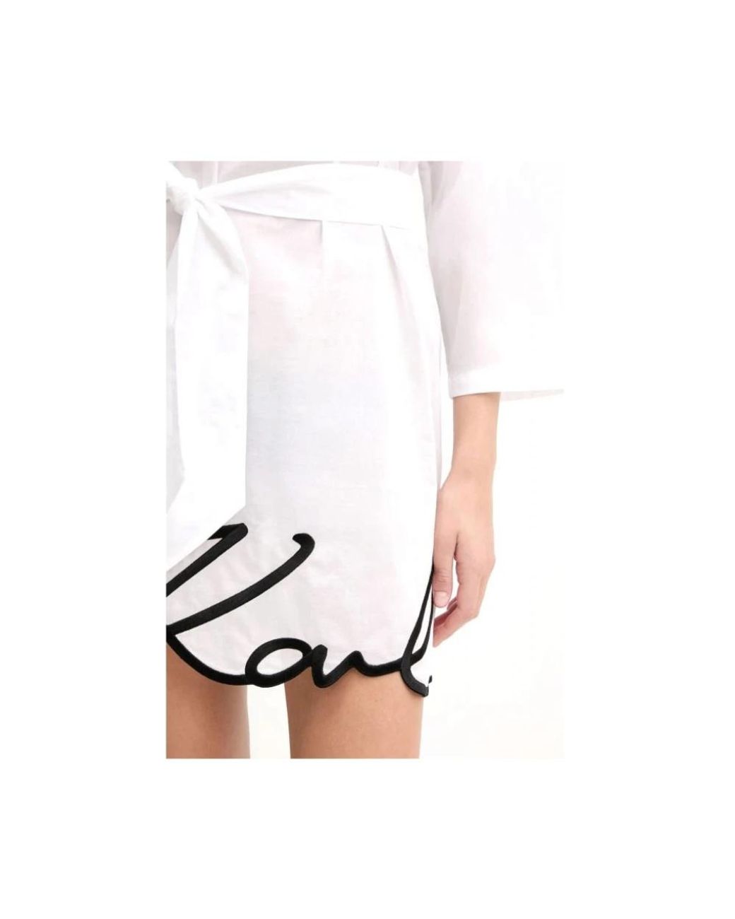 Karl Lagerfeld White Short Dresses