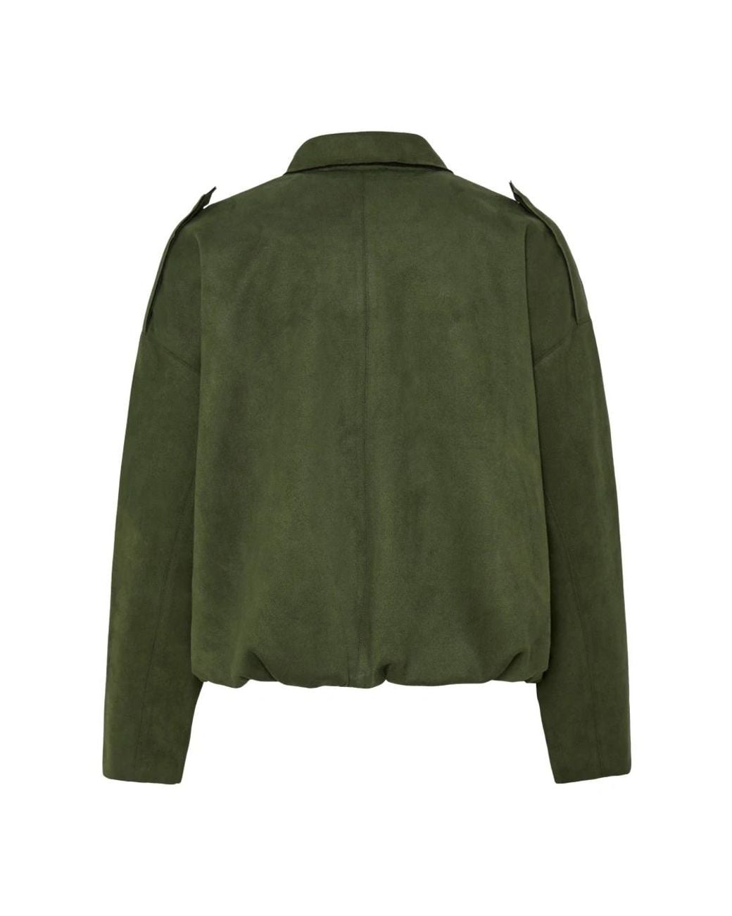 Light Jackets Ichi de color Green