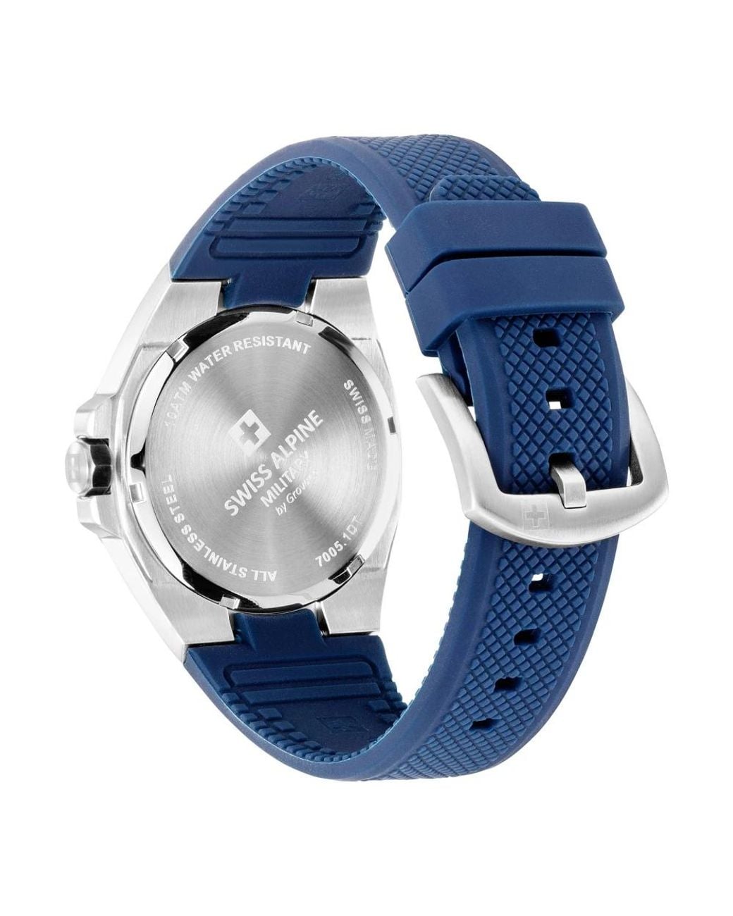 Swiss Alpine Military Blue Watches for men