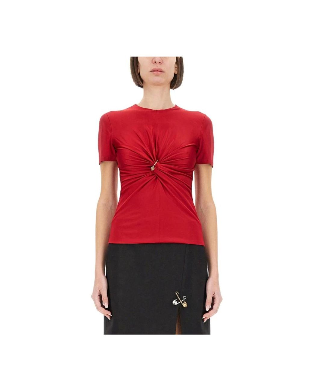 T-Shirts Versace de color Red
