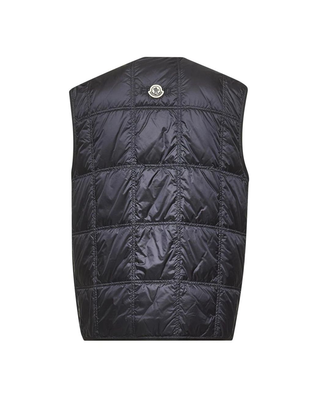 Moncler Gray Waistcoats for men