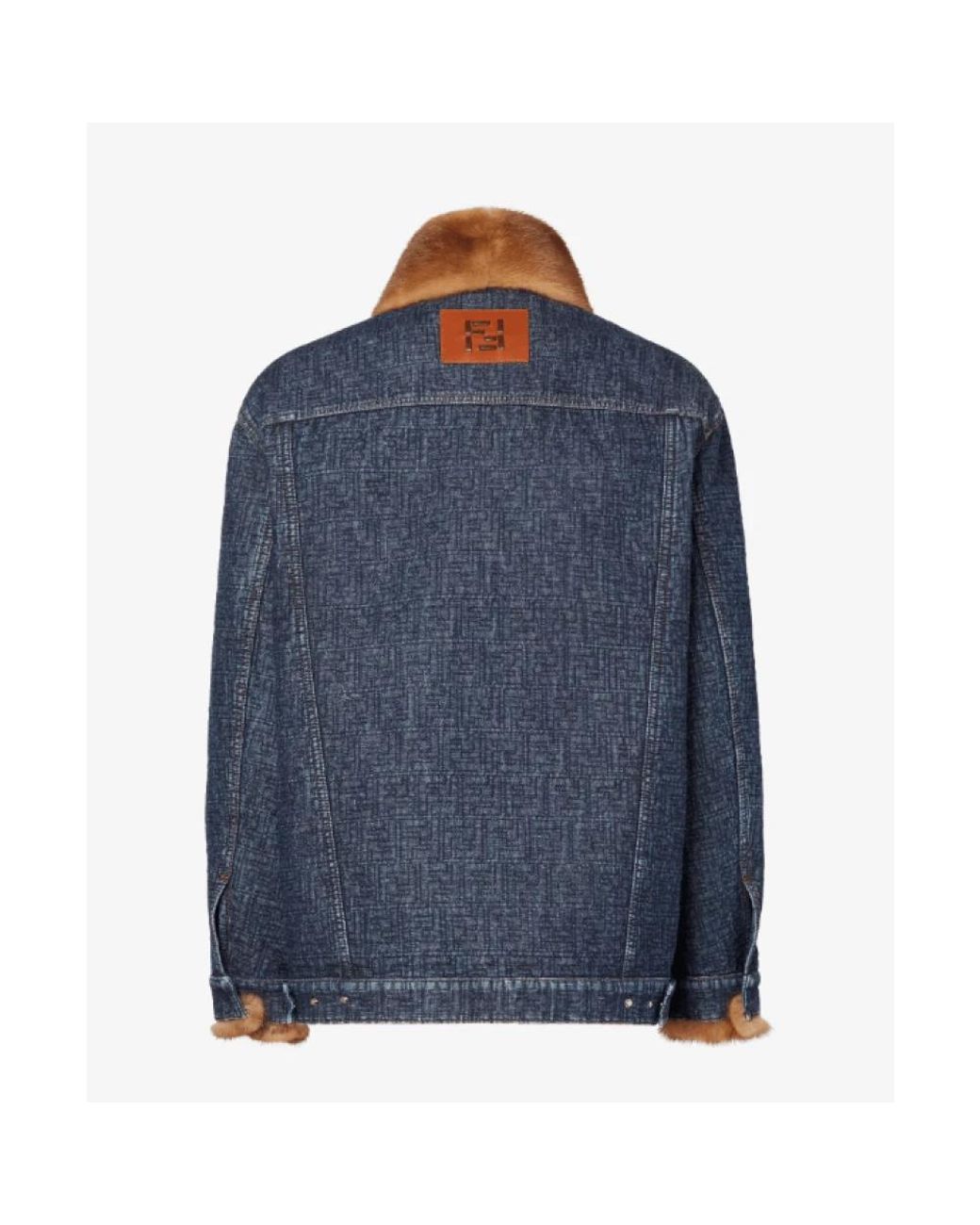 Fendi Blue Denim Jackets