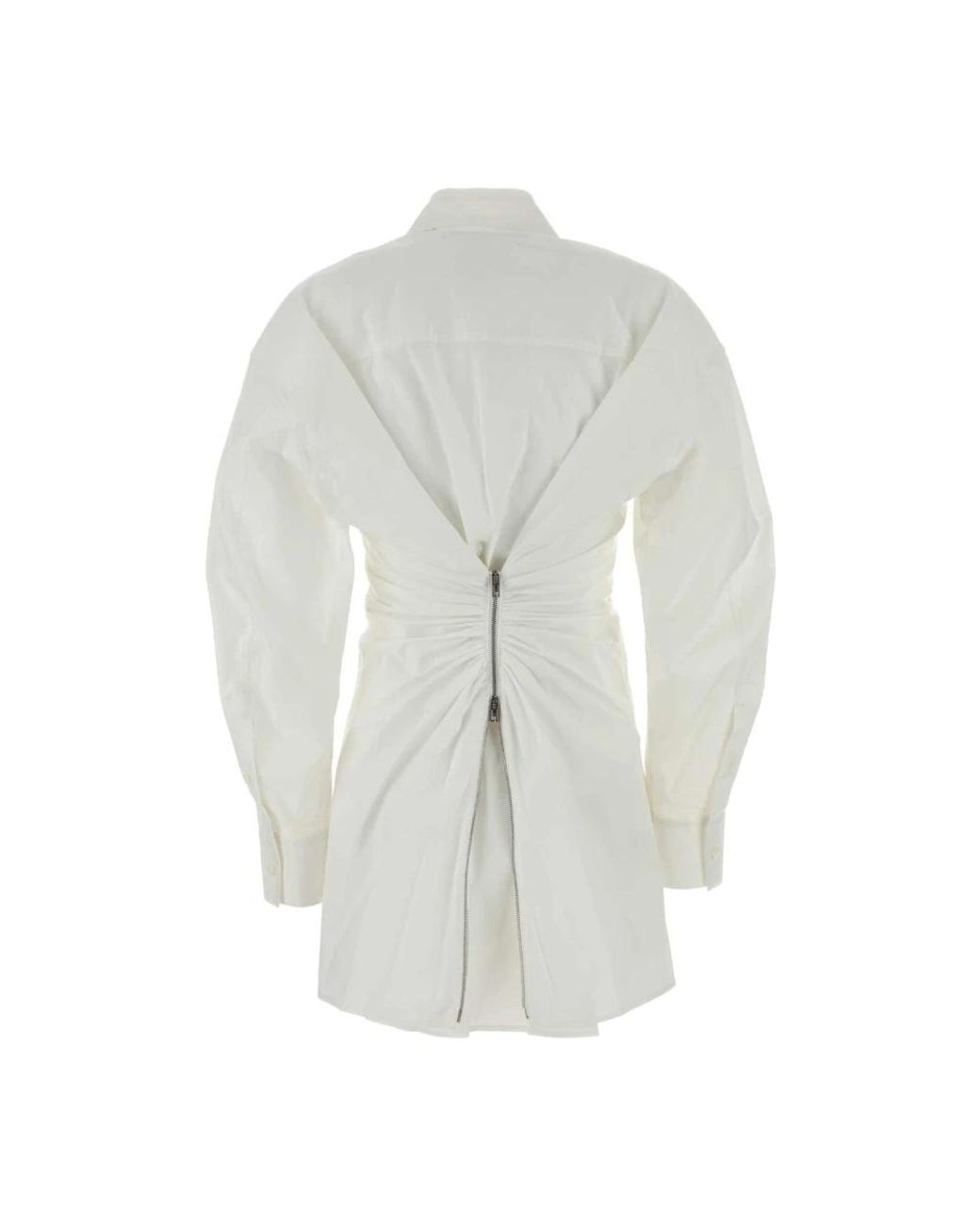 Alexander Wang White Shirt Dresses