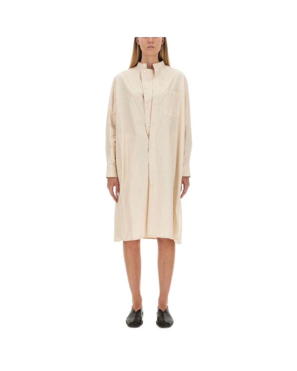 Lemaire Natural Shirt Dresses