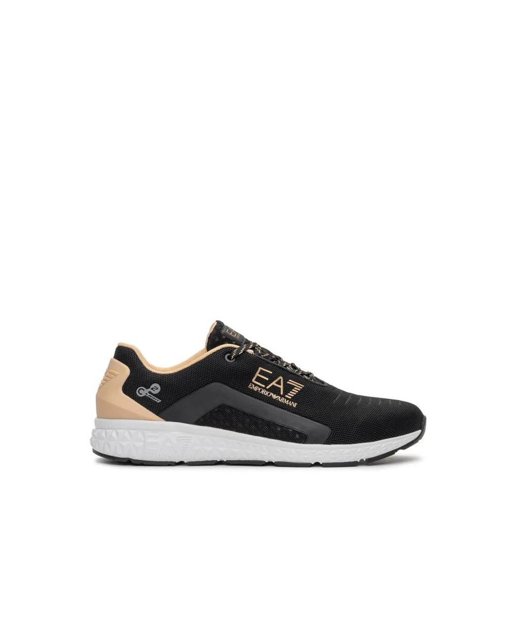 EA7 Spirit Basic Sneakers in het Black voor heren