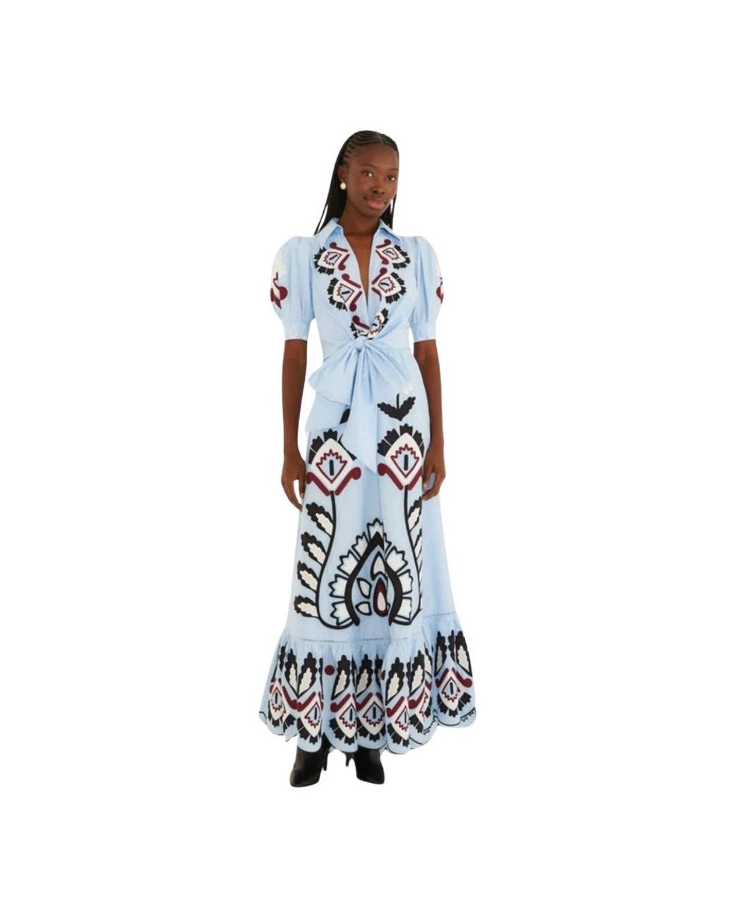 Farm Rio Blue Maxi Dresses