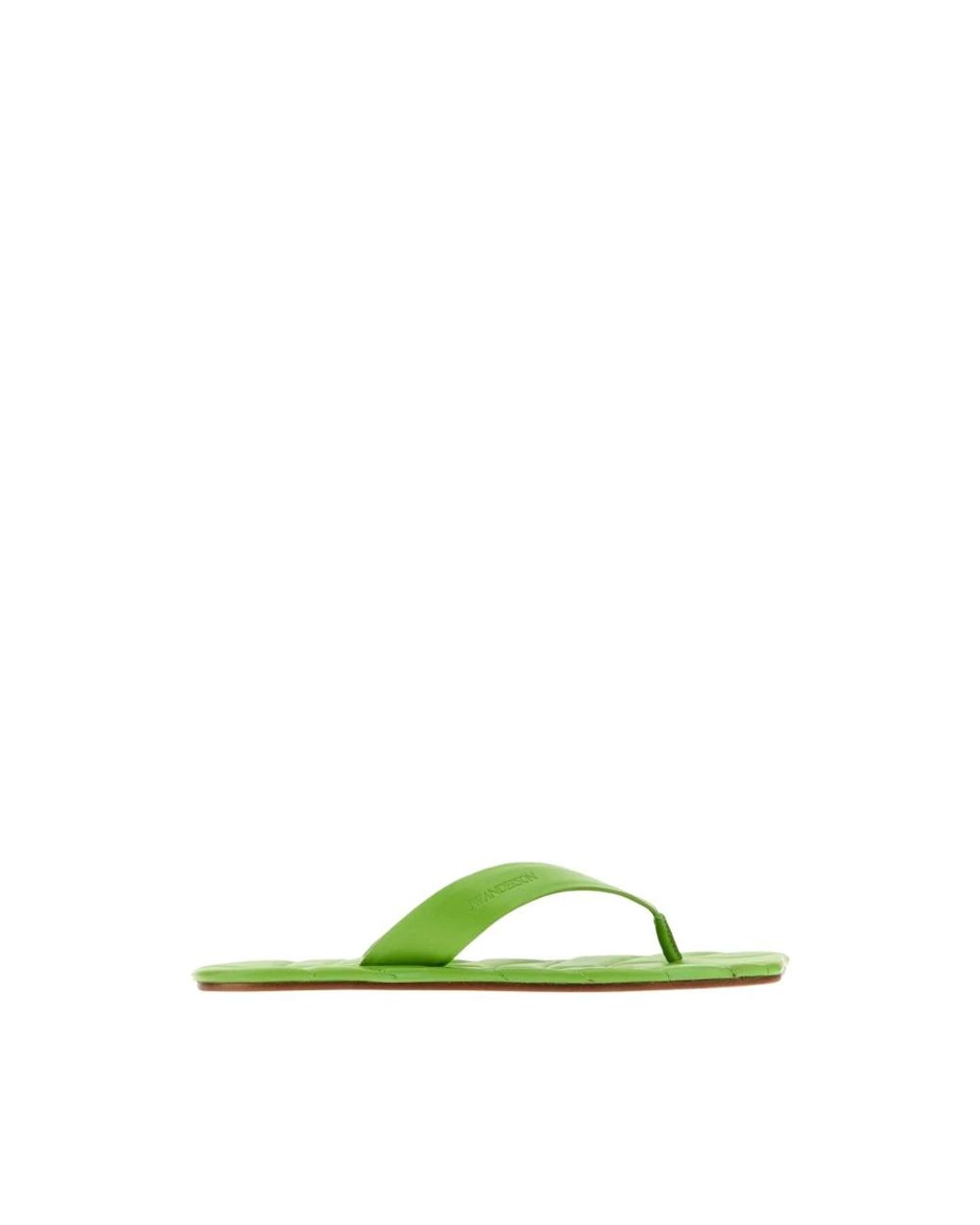 J.W. Anderson Green Flip Flops