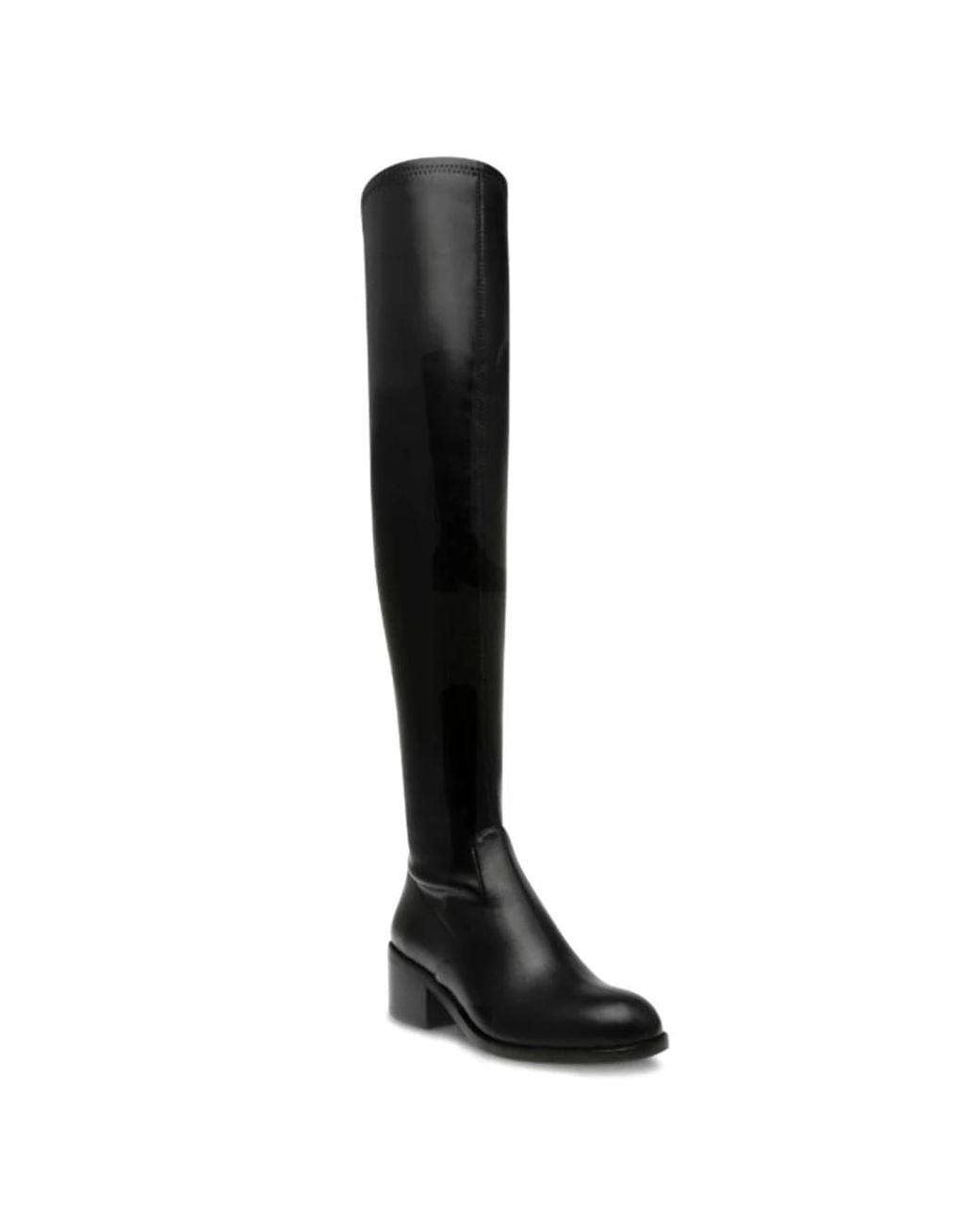 Steve Madden Black Over-The-Knee Boots