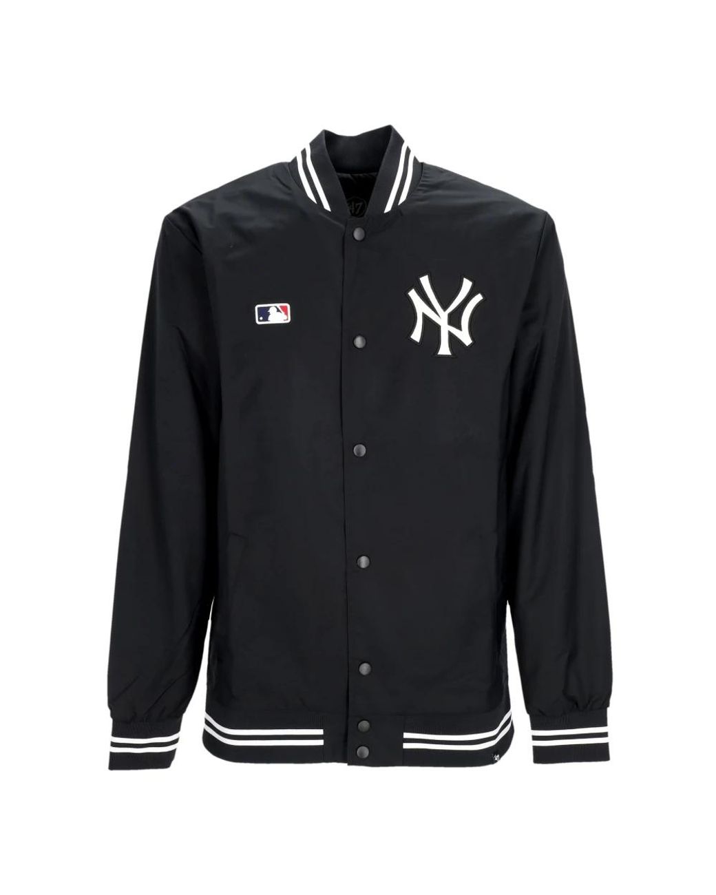'47 Jassen ,Zwart ,Polyester College Jacket in het Black voor heren