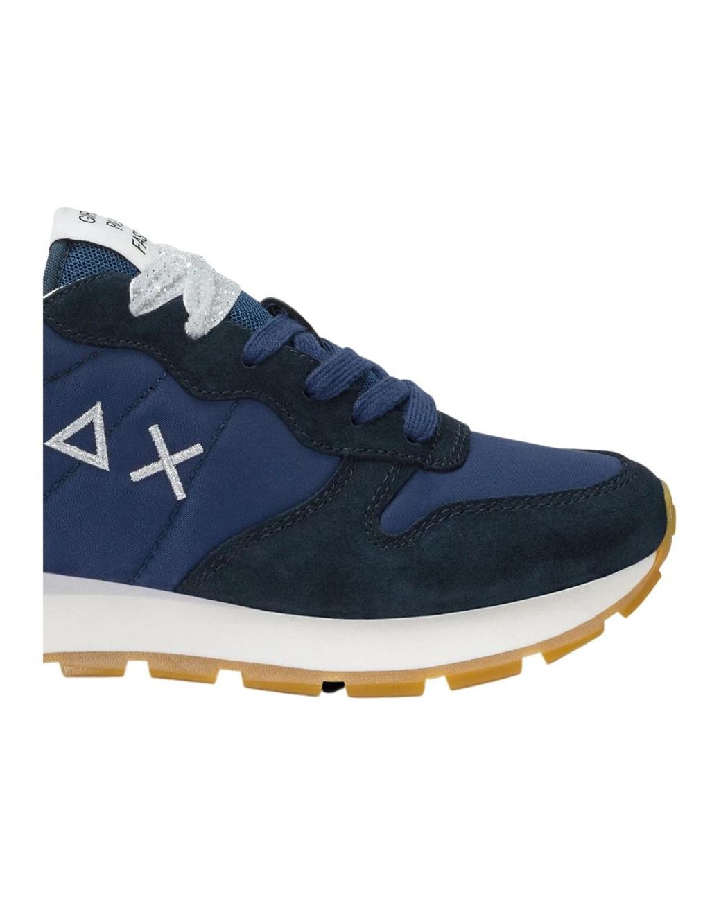 Sun 68 Blue Sneakers