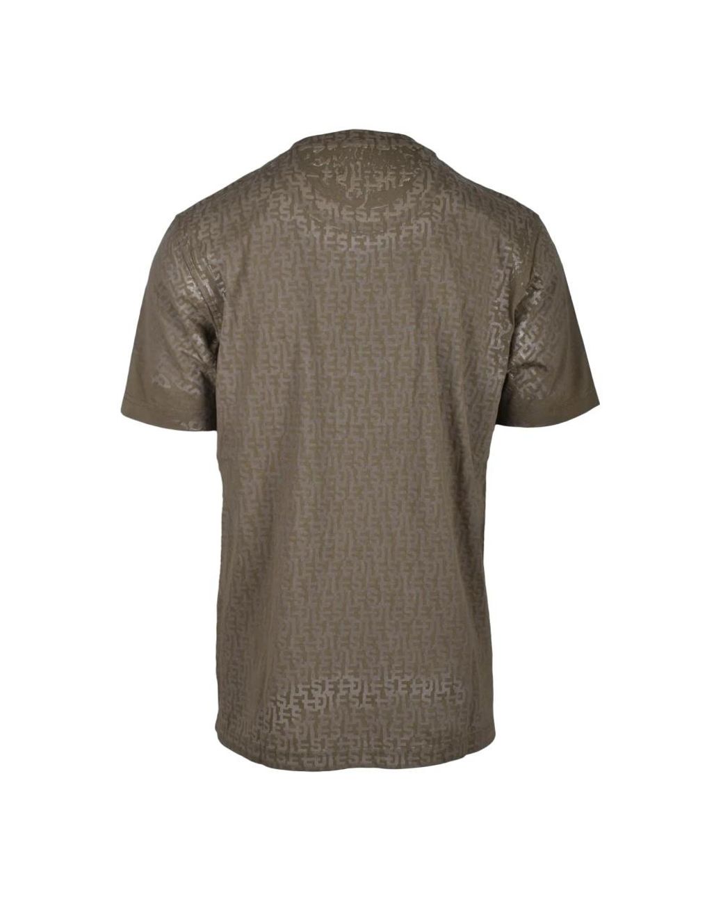 DIESEL Gray T-Shirts for men