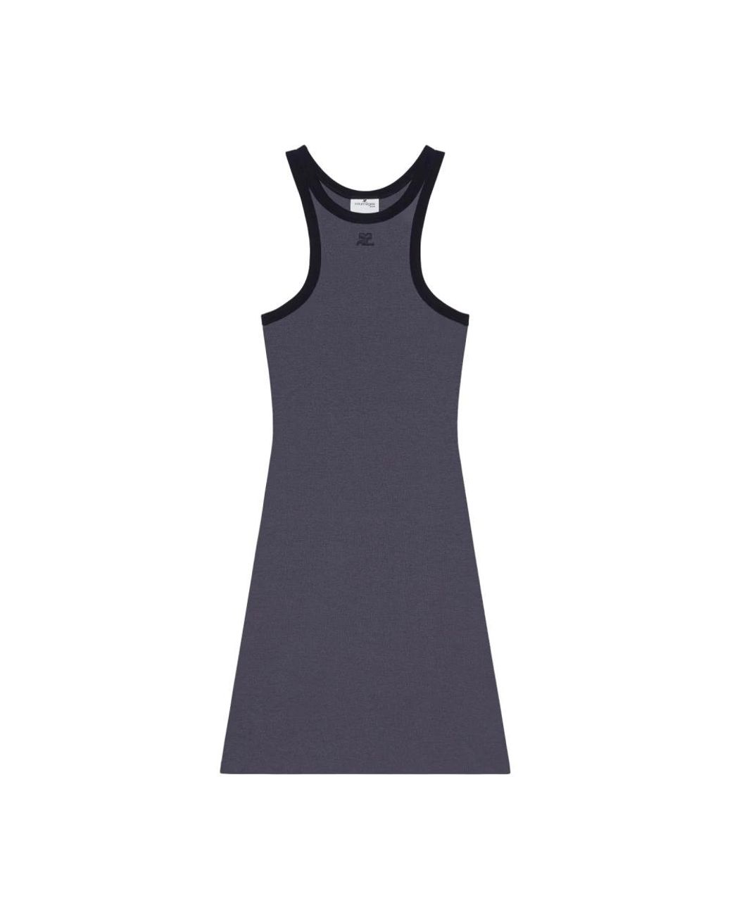 Courreges Short Dresses in het Blue