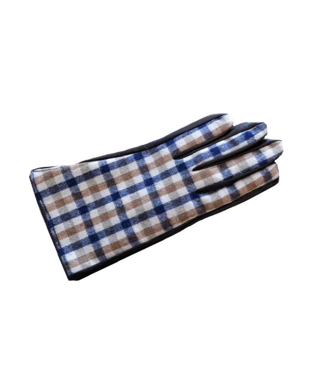 Aquascutum Blue Gloves