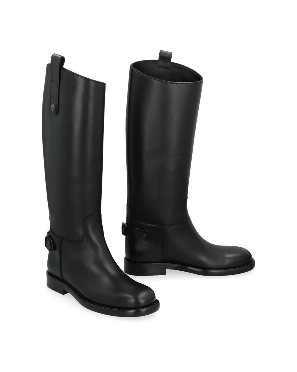 Burberry Black High Boots
